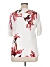 Chico's Ivory Short Sleeve Blouse Size XL (3) - photo 2