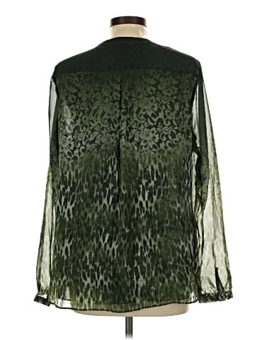 Dennis by Dennis Basso Long Sleeve Blouse (view 2)