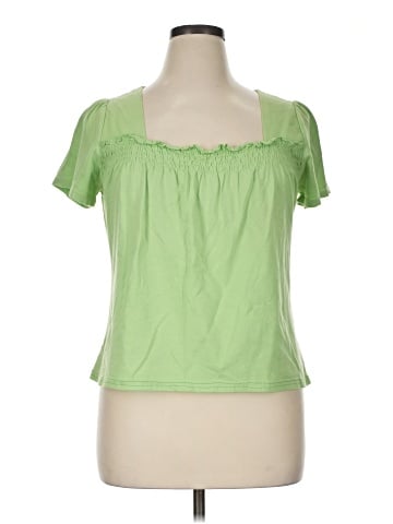 L.A. Blues Short Sleeve Blouse (view 1)
