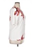 Chico's Ivory Short Sleeve Blouse Size XL (3) - photo 4