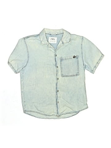 Zara Short Sleeve Button-Down Shirt (view 1)
