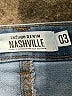 Refuge Blue Denim Shorts Size 3 - photo 3