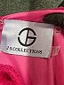JS Collections 100% Polyester Pink Cocktail Dress Size 16 - photo 4