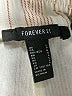 Forever 21 Stripes Ivory Shorts Size L - photo 3