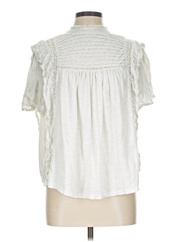 Free People Short Sleeve Blouse (view 1)