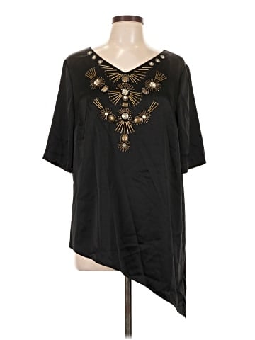 St. John Short Sleeve Blouse (view 1)