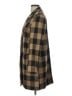 Sanctuary 100% Spandex Plaid Brown Coat Size L - photo 5