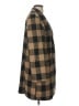 Sanctuary 100% Spandex Plaid Brown Coat Size L - photo 4
