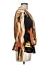 DKNY Gold 3/4 Sleeve Blouse Size L - photo 4