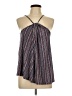 BCBGeneration Gray Sleeveless Blouse Size L - photo 1