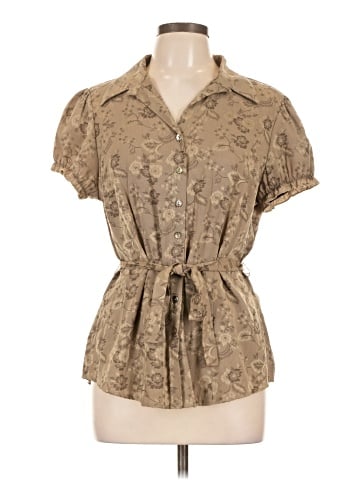 Sara Michelle Short Sleeve Blouse (view 1)