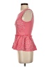 Deletta Pink Sleeveless Blouse Size XS - photo 5