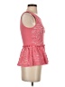 Deletta Pink Sleeveless Blouse Size XS - photo 4