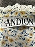 ANDION Floral Yellow Long Sleeve Blouse Size M - photo 7