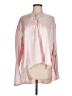 Beulah Style 100% Polyester Pink Long Sleeve Blouse One size - photo 1