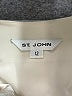 St. John Ivory Short Sleeve Blouse Size 12 - photo 7