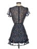 Blue Rain 100% Polyester Paisley Blue Casual Dress Size XS - photo 2