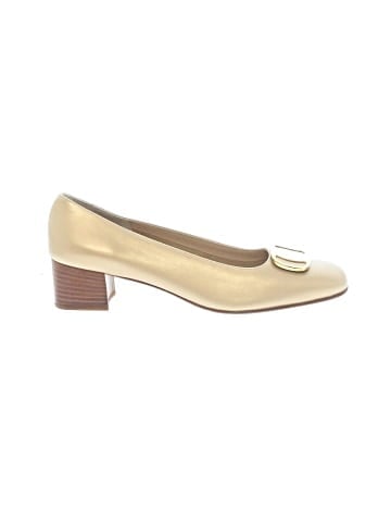 Salvatore Ferragamo Leather Block Heels (view 1)