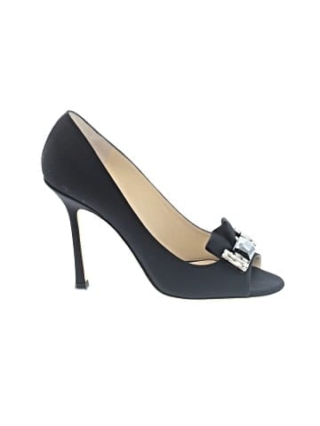 Jimmy Choo satin pumps (view 1)