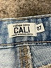 Refuge Stars Blue Denim Shorts Size 7 - photo 3