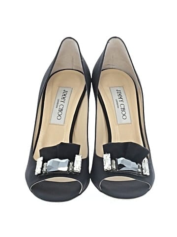 Jimmy Choo satin pumps (view 2)