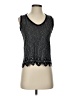 St. John Gray Sleeveless Top Size P (petite) - photo 1