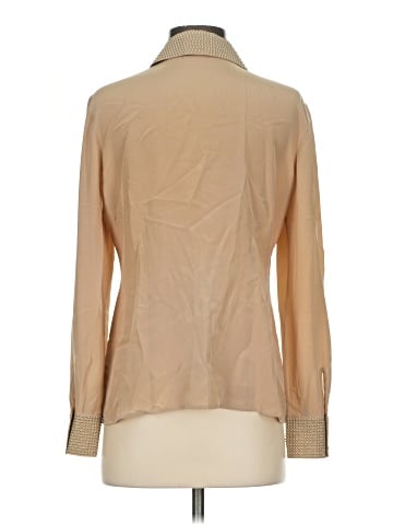 St. John Long Sleeve Silk Top (view 2)
