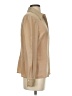 St. John 100% Silk Tan Long Sleeve Silk Top Size 4 - photo 4