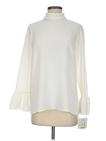 Ellen Tracy Long Sleeve Blouse (view 1)