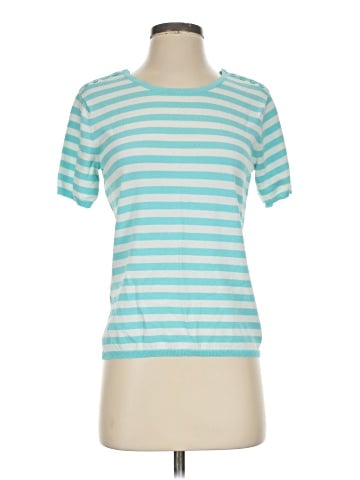 Oscar by Oscar De La Renta Short Sleeve Top (view 1)