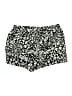 West Loop 100% Polyester Print Black Shorts Size L - photo 1