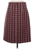 Ann Taylor Tweed Burgundy Formal Skirt Size 2 - photo 2
