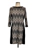 AA Studio AA Chevron-herringbone Gray Casual Dress Size 10 - photo 1
