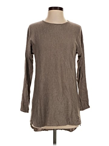 Joan Vass Pullover Sweater (view 1)