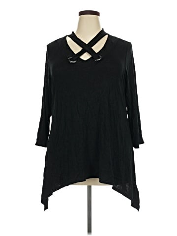 Cable & Gauge 3/4 Sleeve T-Shirt (view 1)