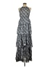 AaKaa Paisley Gray Casual Dress Size S - photo 1