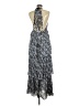 AaKaa Paisley Gray Casual Dress Size S - photo 2
