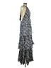 AaKaa Paisley Gray Casual Dress Size S - photo 4