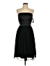 AGB 100% Polyester Solid Black Cocktail Dress Size 8 - photo 1