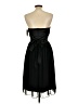AGB 100% Polyester Solid Black Cocktail Dress Size 8 - photo 2