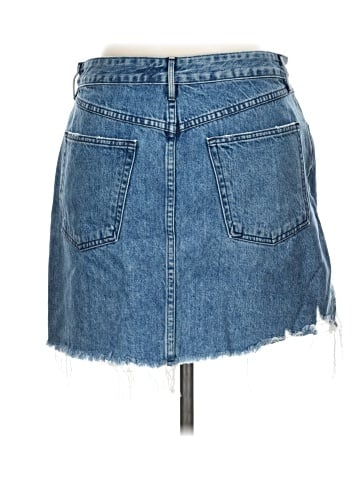 3x1 Denim Skirt (view 2)