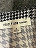 Perseption Concept Houndstooth Gray 3/4 Sleeve Blouse Size S - photo 7