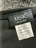 MSK Black 3/4 Sleeve Top Size 3X - photo 7