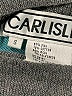 Carlisle Color Block Teal Turtleneck Sweater Size S - photo 7