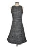 J. McLaughlin Houndstooth Gray Black Casual Dress Size S - photo 1