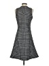 J. McLaughlin Houndstooth Gray Black Casual Dress Size S - photo 2