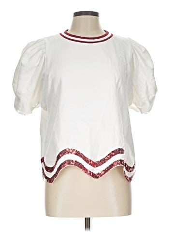 Queen of Sparkles Short Sleeve Blouse (view 1)