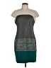 Gabby Skye Color Block Gray Casual Dress Size 12 - photo 1
