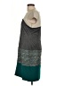 Gabby Skye Color Block Gray Casual Dress Size 12 - photo 5