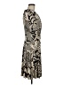 Soprano Paisley Gray Cocktail Dress Size M - photo 4